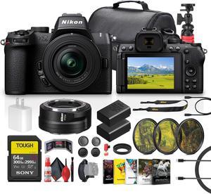 Nikon Z50 II Compact Mirrorless Camera with Nikon NIKKOR Z DX 16-50mm VR Lens + More