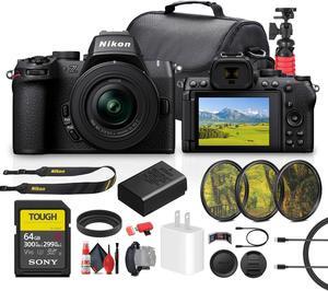 Nikon Z50 II Compact Mirrorless Camera with Nikon NIKKOR Z DX 16-50mm VR Lens + More