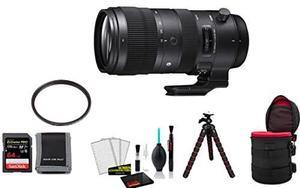 Sigma 70-200mm f/2.8 DG OS HSM Sports Lens for Canon EF with Memory Card (International Model)