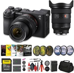 Sony a7C II Mirrorless Camera with 28-60mm Lens (ILCE-7CM2L/B) + Sony FE 16-35mm