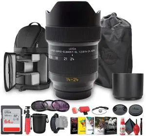 Leica Super-Vario-Elmarit-SL 14-24mm f/2.8 ASPH. Lens (L-Mount) + Sling Backpack - Bundle