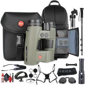 Leica 10x32 Geovid Pro Rangefinder Binocular (olive green)