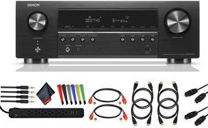 Denon S-Series AVR-S670H 5.2-Channel Network A/V Receiver Bundle