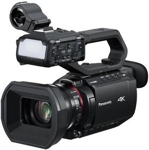 Panasonic X2100 4K Camcorder for Directors, Wide Angle Telephoto Lens with 24X Zoom, Hybrid O.I.S.,Lightweight Heat Dispersing Design, Detachable Handle - HC-X2100