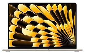 Apple 2024 MacBook Air 15-inch Laptop with M3 chip: 15.3-inch Liquid Retina Display, 8GB Unified Memory, 512GB SSD Storage, Backlit Keyboard, 1080p FaceTime HD Camera, Touch ID; Starlight