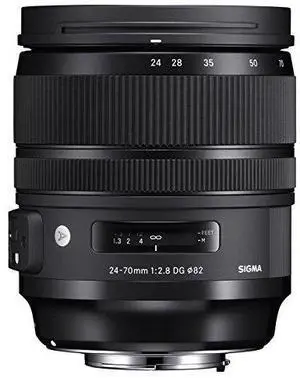 Sigma 24-70mm f/2.8 DG OS HSM Art Lens for Nikon F