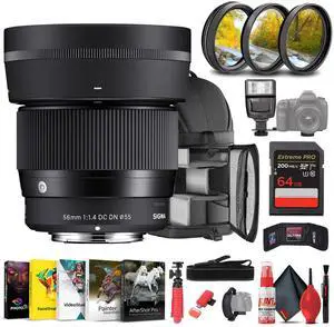 Sigma 56mm f/1.4 DC DN Contemporary Lens (Canon RF)
