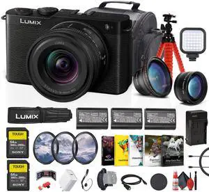 Panasonic Lumix S9 Mirrorless Camera with 18-40mm f/4.5-6.3 Lens (Black) + More