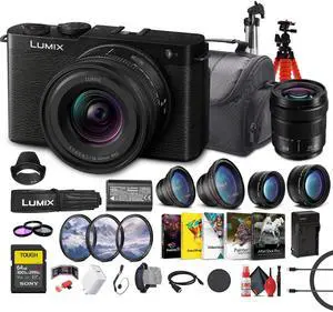 Panasonic Lumix S9 Mirrorless Camera with 18-40mm f/4.5-6.3 Lens (Black) + More