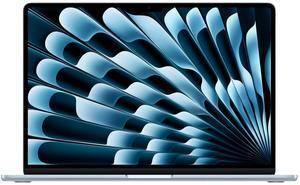 Apple 2025 MacBook Air 15-inch Laptop with M4 chip: Built for Apple Intelligence, 15.3-inch Liquid Retina Display, 16GB Unified Memory, 256GB SSD Storage, 12MP Center Stage Camera, Touch ID; Sky Blue