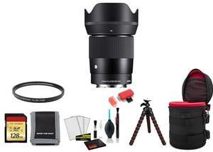 Sigma 23mm f/1.4 DC DN Contemporary Lens (Sony E) with Lens Case