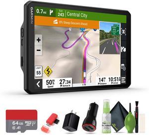 Garmin RV 895 MT-S, microSDXC Ultra 64GB Memory Card, USB Card Reader,SD/microSD
