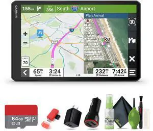 Garmin RV 1095, microSDXC Ultra 64GB Memory Card, USB Card Reader, SD/microSD