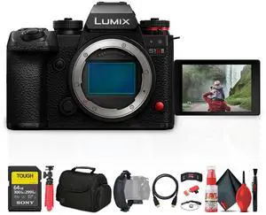 Panasonic Lumix S1R II Mirrorless Camera + More Accessory Bundle