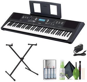Yamaha PSR-EW310 76-Key Touch-Sensitive Portable Keyboard with Adapter and Stand