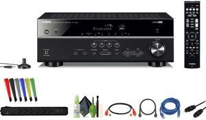 Yamaha RX-V385 5.1-Channel AV Receiver Bundle