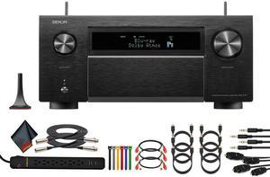 Denon AVR-A1H 15.4-Channel Network A/V Receiver Bundle