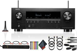 Denon AVR-S970H 7.2-Channel Network A/V Receiver Bundle