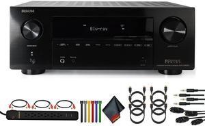 Denon AVR-X3800H 9.4-Channel Network A/V Receiver Bundle