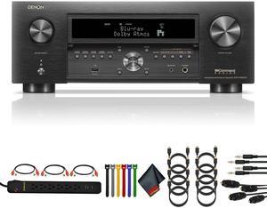 Denon AVR-X6800H 11.4-Channel Network A/V Receiver Bundle