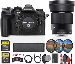OM SYSTEM OM-1 Mark II Mirrorless Camera Bundle