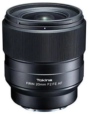 TOKINA FiRIN AF 20mm F/2.0 FX Lens for Sony-FE Full-Frame Mirrorless Cameras