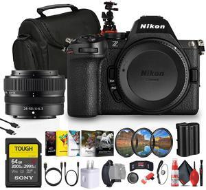 Nikon Z5 II Mirrorless Camera with NIKKOR Z 24-50mm f/4-6.3 Lens | Full-Frame, 4K UHD Video+ More