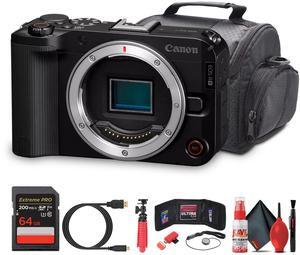 Canon EOS R50 V Mirrorless Camera | 24.2MP, 4K60p, Flip Screen, Dual Pixel AF - Bundle