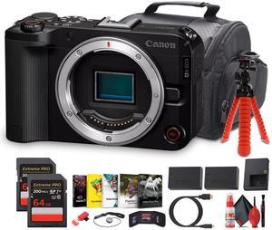Canon EOS R50 V Mirrorless Camera | 24.2MP, 4K60p, Flip Screen, Dual Pixel AF - Bundle
