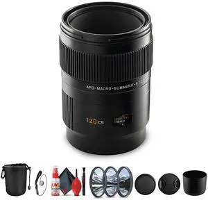 Leica APO-Macro-Summarit-S 120mm f/2.5 Lens | Medium Format, 1:2 Macro - Bundle