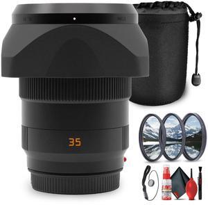 Leica APO-Summicron-SL 35mm f/2 Lens | L-Mount, Weather-Sealed Wide Prime - Bundle