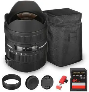 Sigma 8-16 f4.5-5.6 Canon EF Bundle