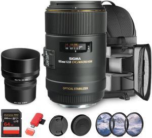Sigma 105 2.8 Macro Canon EF Bundle