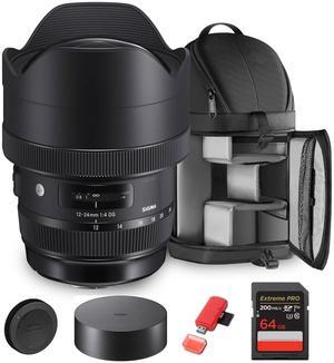 Sigma 12-24mm f/4  Canon EF Bundle