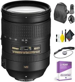 Nikon 28-300 3.5-5.6 AF-S ED VR + Deluxe Lens Cleaning Kit