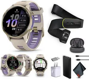 Garmin Forerunner 970, French Gray/Indigo , Air Pro TWS Truly Wireless EarBuds