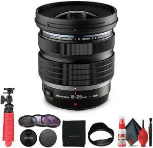 Olympus M.Zuiko Digital ED 8-25mm f/4 PRO Lens Bundle