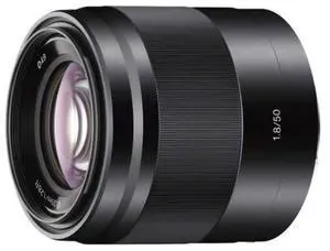 Sony - E 50mm F1.8 OSS Portrait Lens (SEL50F18/B)