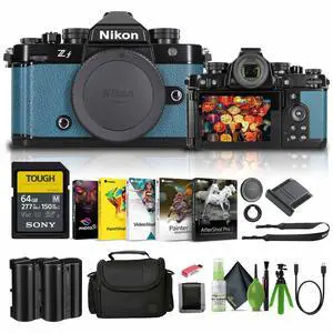 Nikon Zf with 24.5MP Sensor and 4K Video Recording Mirrorless Camera Bundle