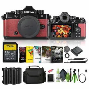 Nikon Zf with 24.5MP Sensor and 4K Video Recording Mirrorless Camera Bundle