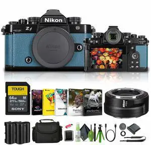 Nikon Zf with 24.5MP Sensor and 4K Video Recording Mirrorless Camera Bundle