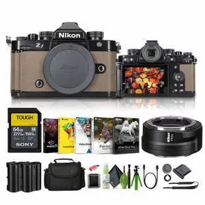 Nikon Zf with 24.5MP Sensor and 4K Video Recording Mirrorless Camera Bundle