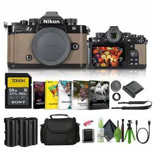 Nikon Zf with 24.5MP Sensor and 4K Video Recording Mirrorless Camera Bundle