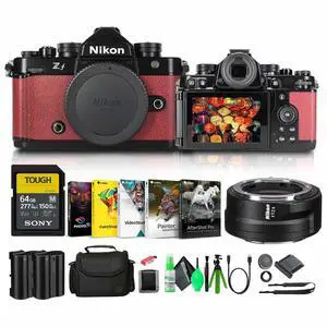 Nikon Zf with 24.5MP Sensor and 4K Video Recording Mirrorless Camera Bundle