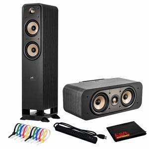 Polk Audio Signature Elite ES55 2-Way Floorstanding Speaker Bundle