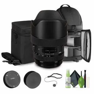 Sigma 14-24mm f/2.8 DG HSM Art Lens for Canon EF Bundle