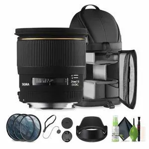 SIGMA 24MM F1.8 EX-DG Canon Bundle
