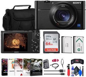 Sony Cyber-shot DSC-RX100 VA Digital Camera + Case + 64GB Card + More