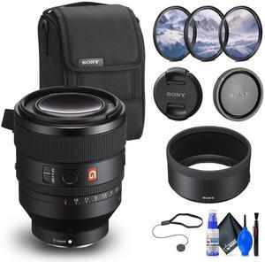 Sony FE 50mm f/1.2 GM Lens (Sony E) (SEL50F12GM) + Filter Kit + Cap Keeper - Bundle
