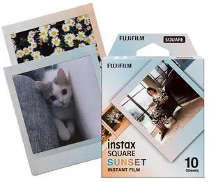 FUJIFILM Instax Square Sunset Film - 10 Exposures